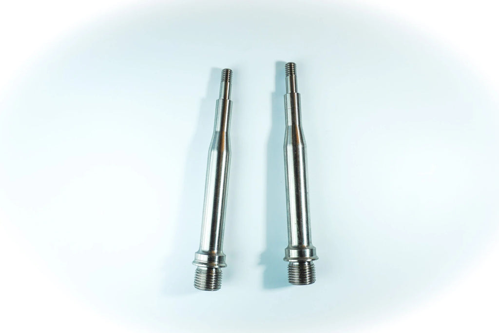 Crue Pedal Replacement Spindles - Titanium