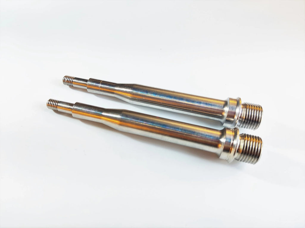 Crue Pedal Replacement Spindles - Titanium